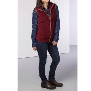 Charles River Apparel soft unisex grandpa’s vest Size M